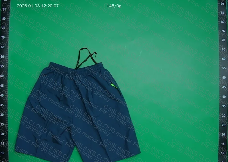 Blue Polyamide Shorts 6