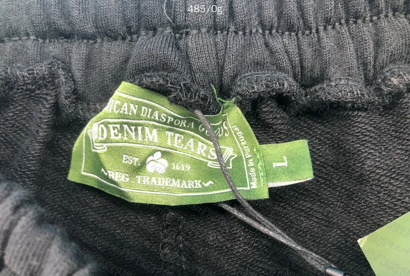 Shorts denim tears 3