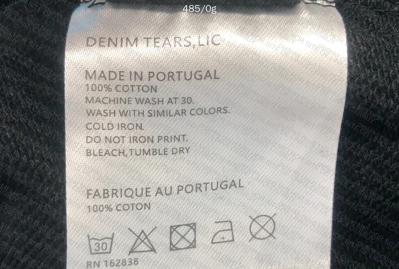 Shorts denim tears 4