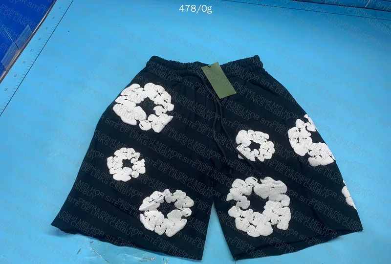 shorts denim tears 2