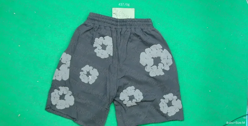 shorts denim tears 2