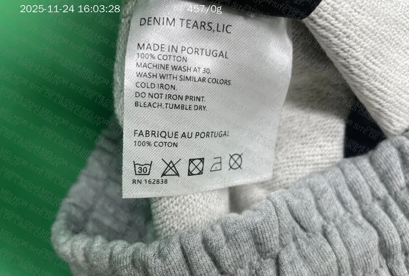 shorts denim tears 6