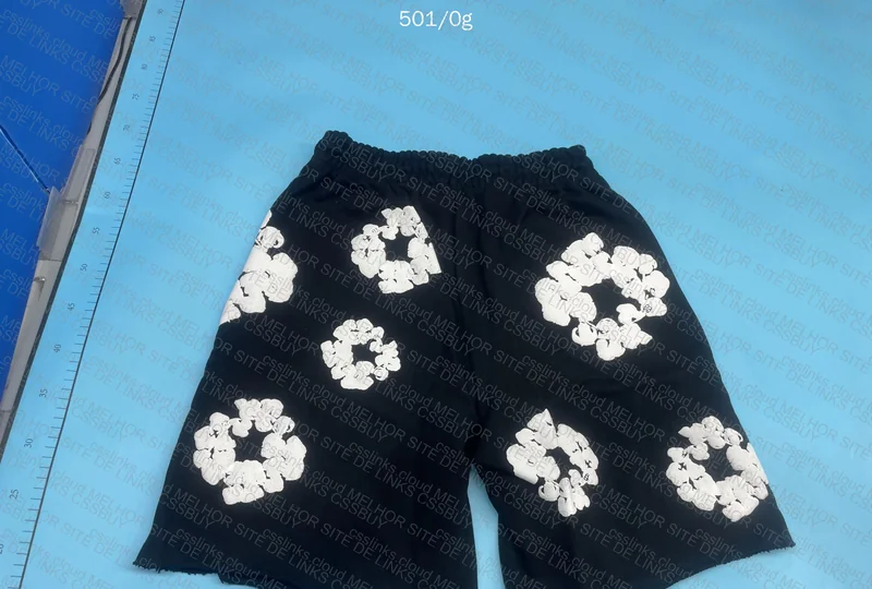 Shorts denim tears angel 4