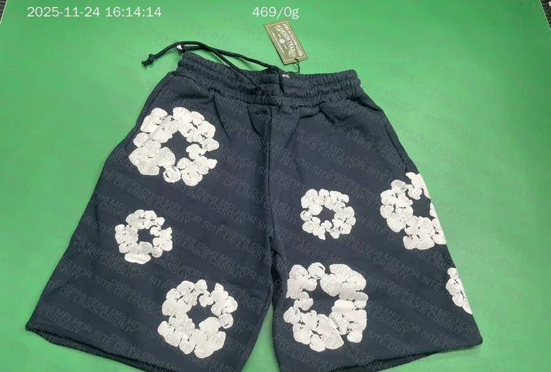 shorts denim tears navy blue 5