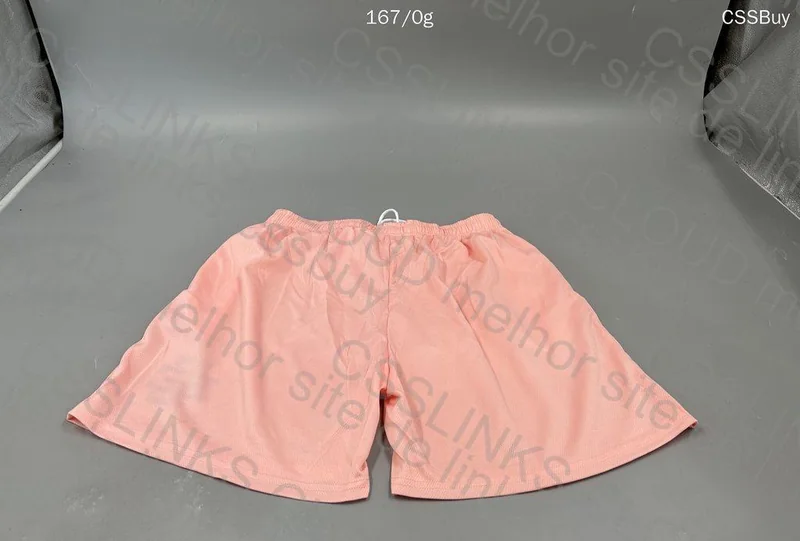 Shorts EE Eric Emanuel Pink e Cream