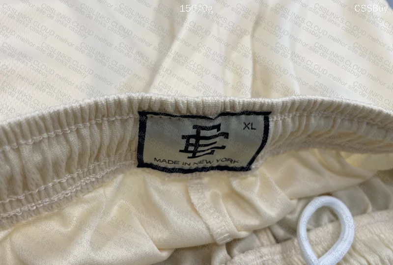 Eric Emanuel Black and Cream Shorts 2