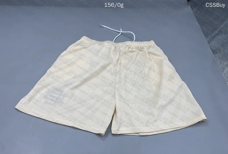 Eric Emanuel Black and Cream Shorts 3