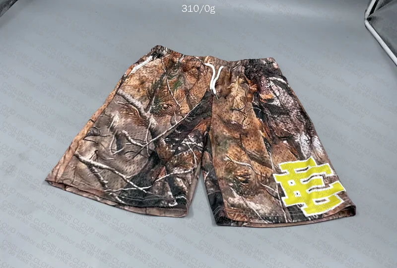 Shorts Eric Emanuel Camo Neon 3