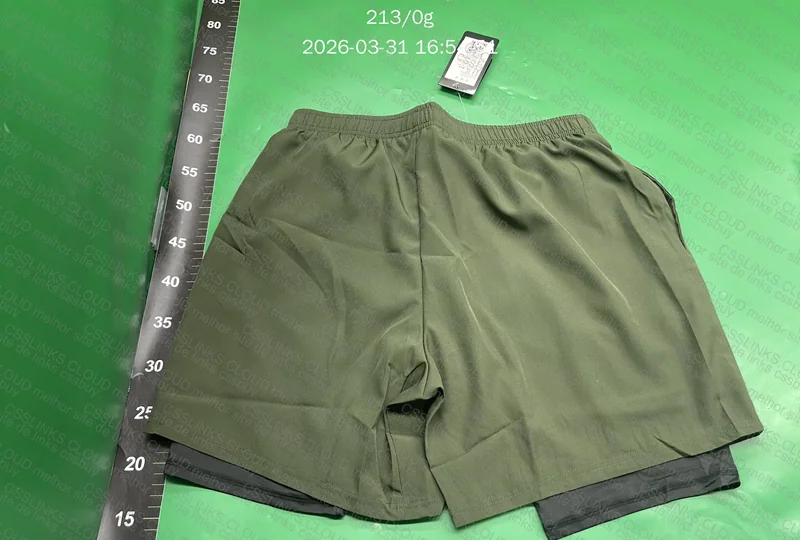 Shorts esportivos masculinos de corrida 3