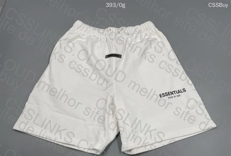 White Essentials Shorts 2