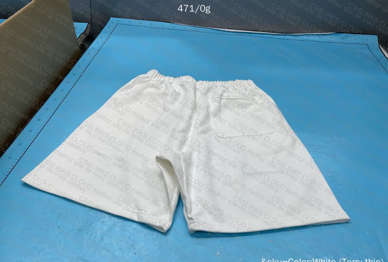 White Essentials Shorts