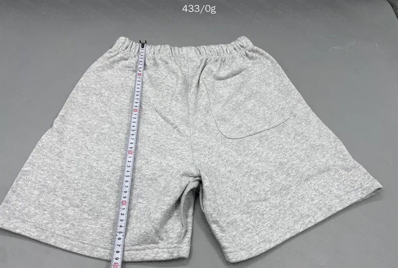 Essentials Shorts (with Measurements)
