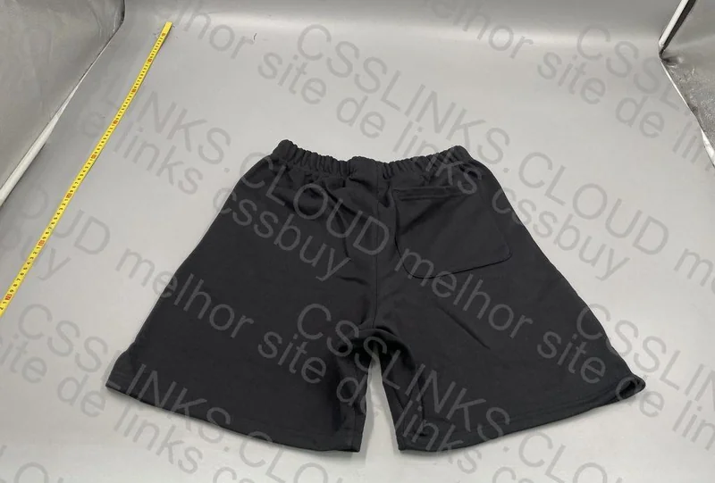Black Essentials Shorts 4
