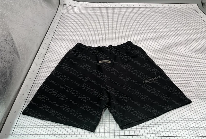FOG Black Thin Mesh Shorts 3