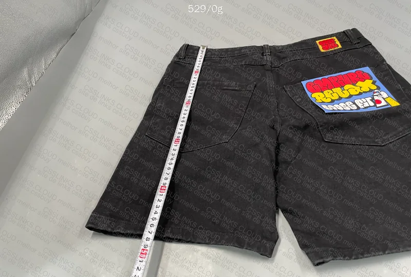 Black Denim Shorts 2