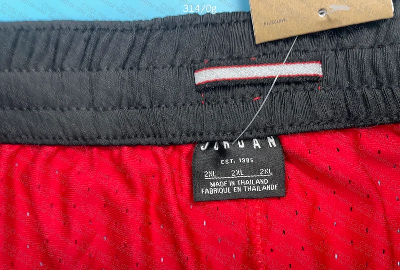 Shorts Jordan Diamond Red 4