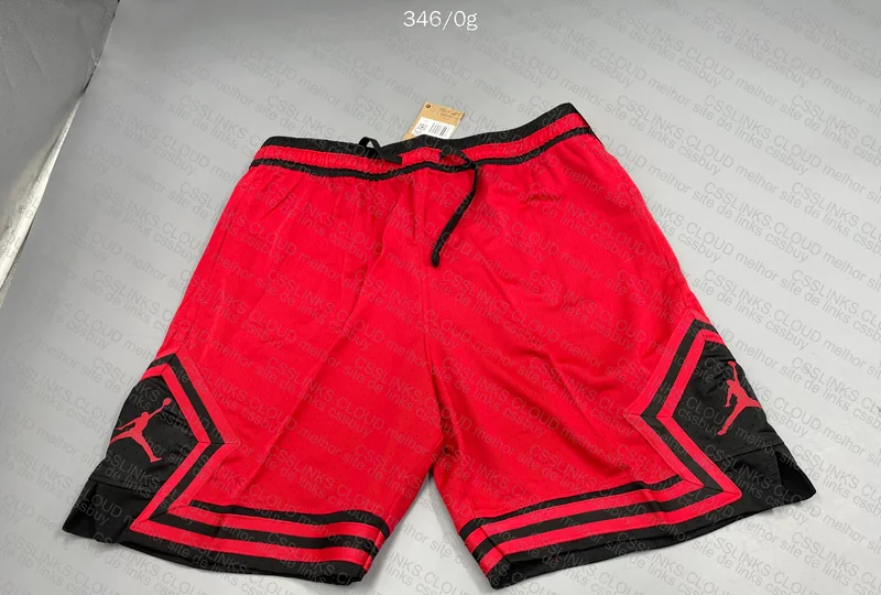 Red Jordan Shorts 2