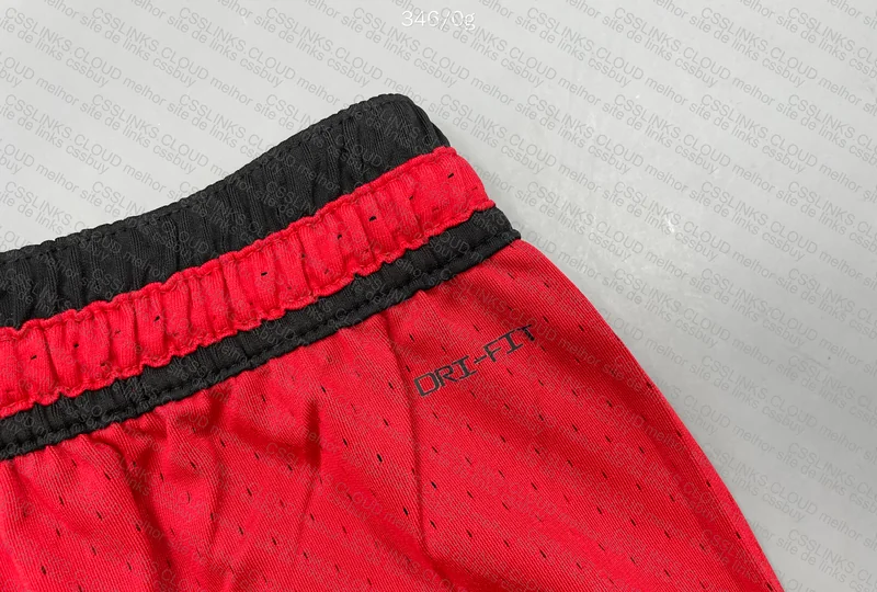 Red Jordan Shorts 5