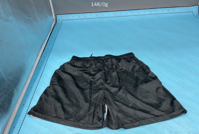 Black and Pink Kinetic Shorts