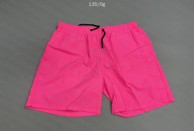 Pink Plain Shorts