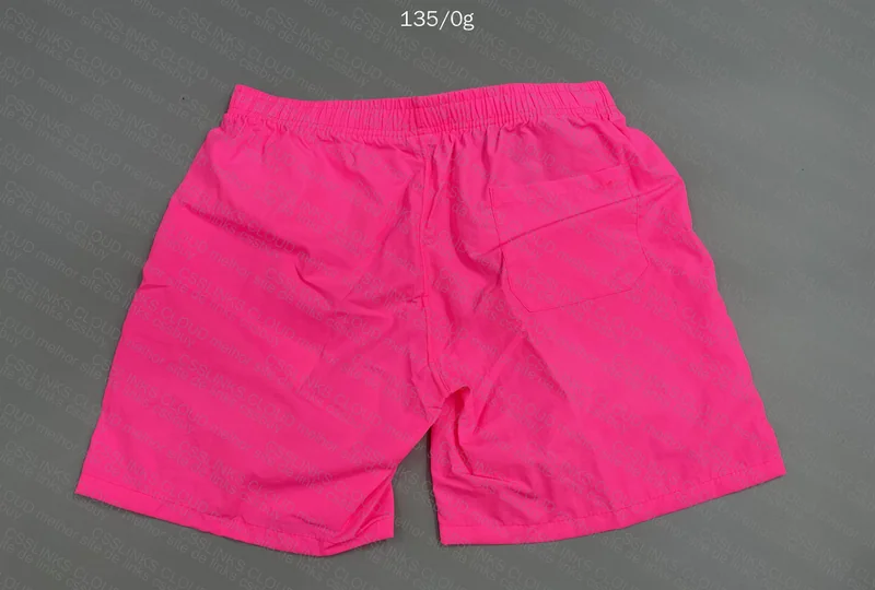 Pink Plain Shorts 2