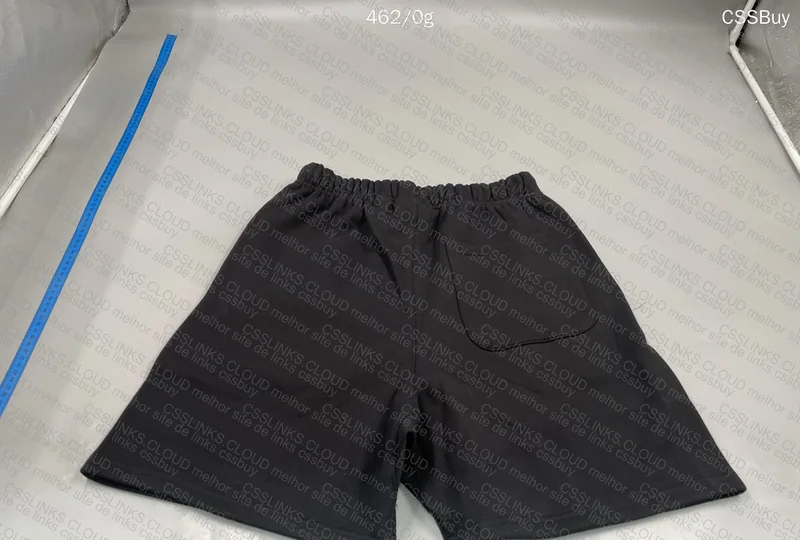 ESSENTIALS Black Sweatshorts 4