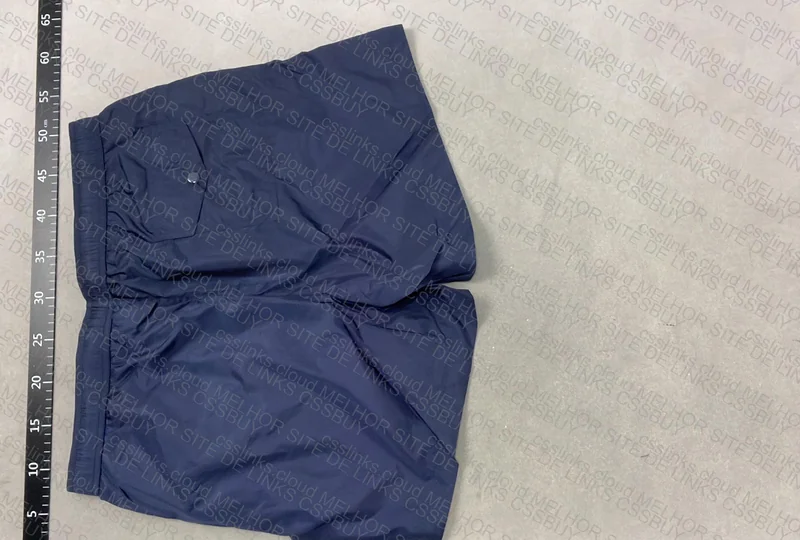 Navy Blue Moncler Shorts 3