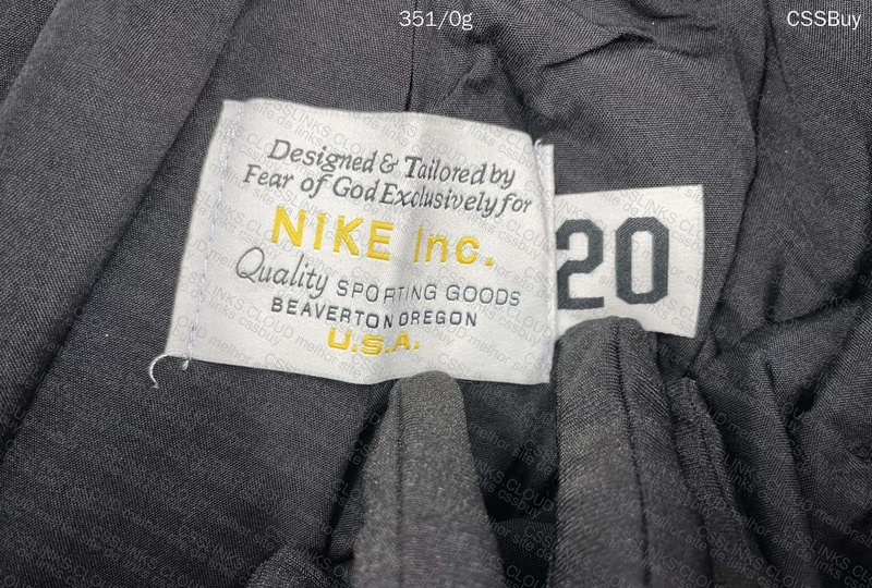 Nike FOG NBA Black Shorts - M 7