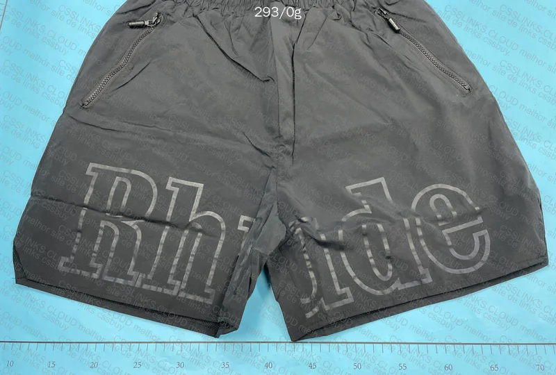 SHORTS RHUDE - ALL BLACK 3