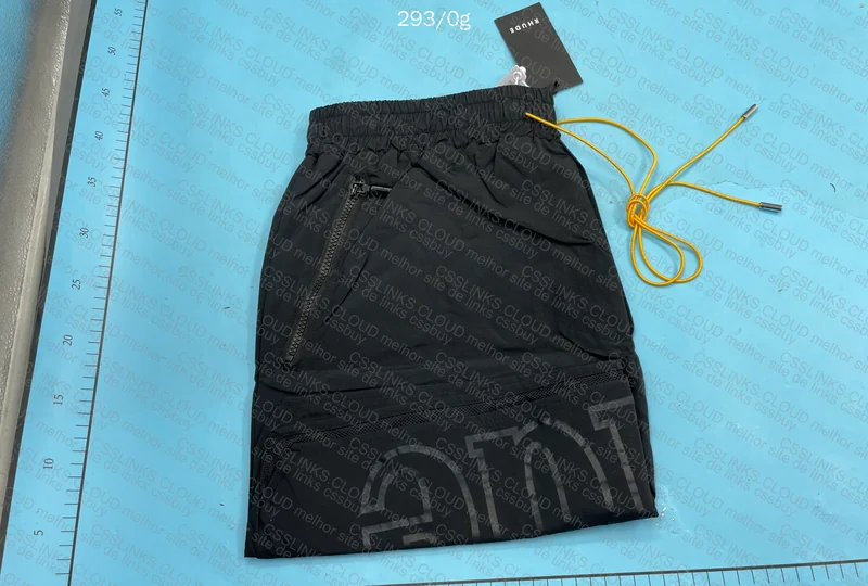 SHORTS RHUDE - ALL BLACK 4