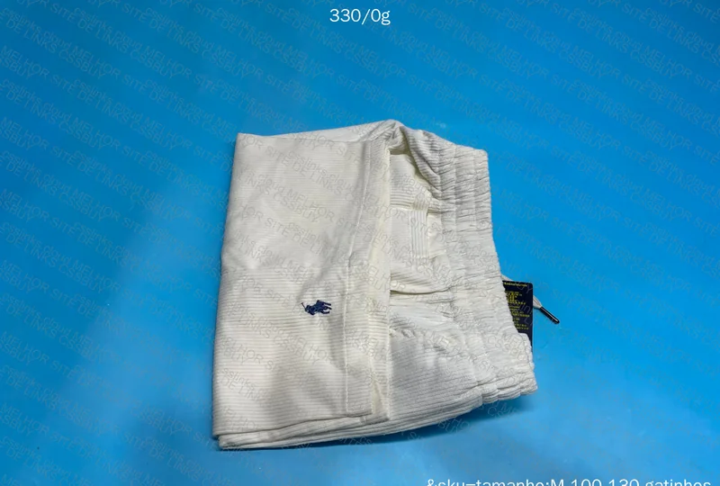 Ralph Lauren RL Velvet Shorts Cream White (with Measurements) 4
