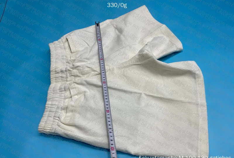 Ralph Lauren RL Velvet Shorts Cream White (with Measurements) 7