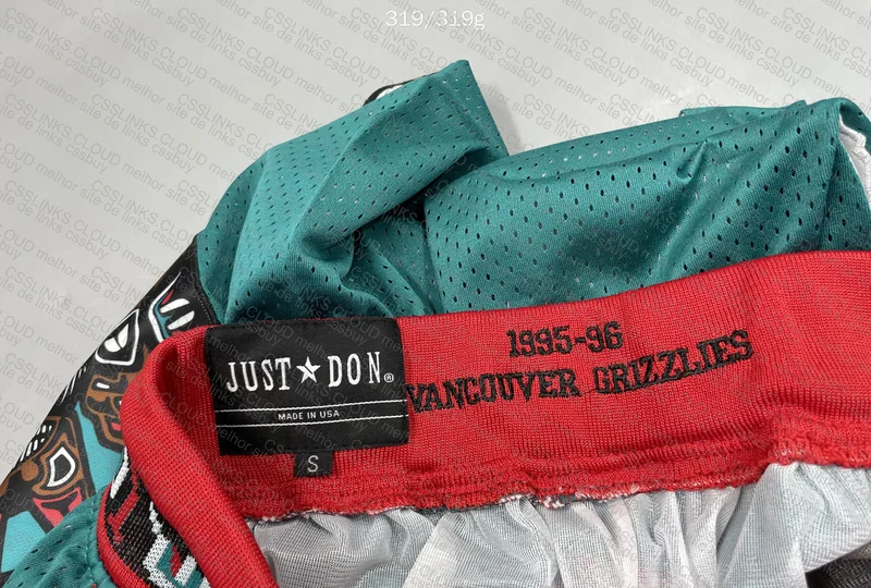 shorts vintage Vancouver Grizzlies