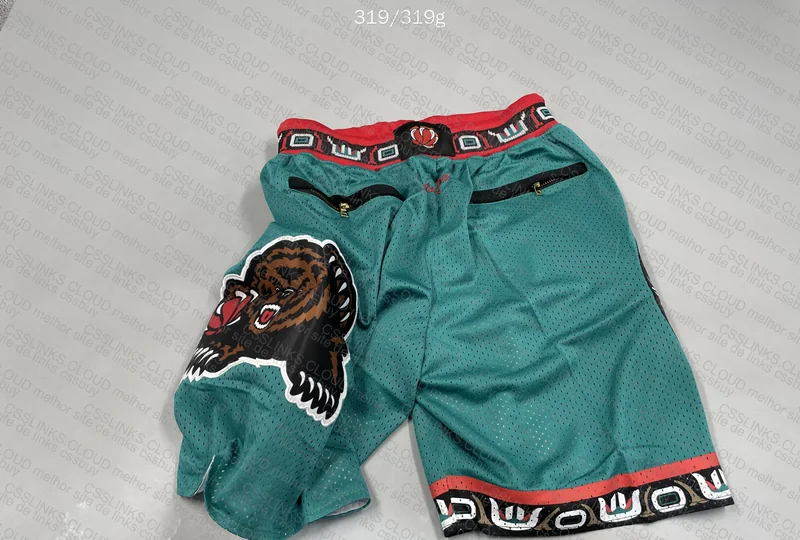 shorts vintage Vancouver Grizzlies 3