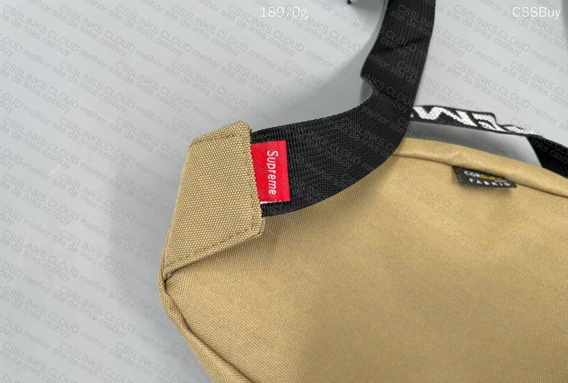 Supreme Beige Shoulder Bag