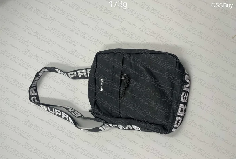 Supreme Black Shoulder Bag