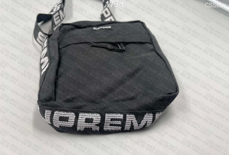 Supreme Black Shoulder Bag 2