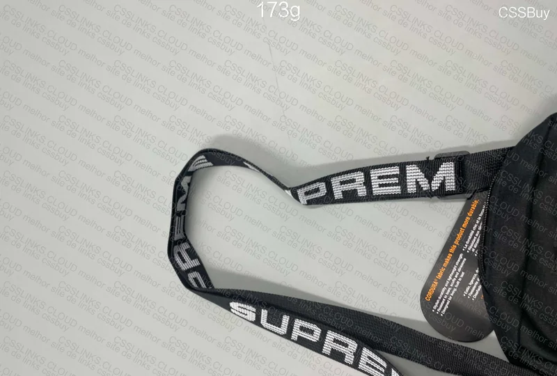 Supreme Black Shoulder Bag 3
