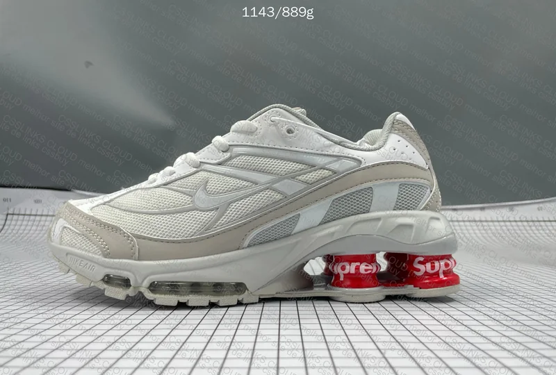 Shox Ride 2 Supreme White 5