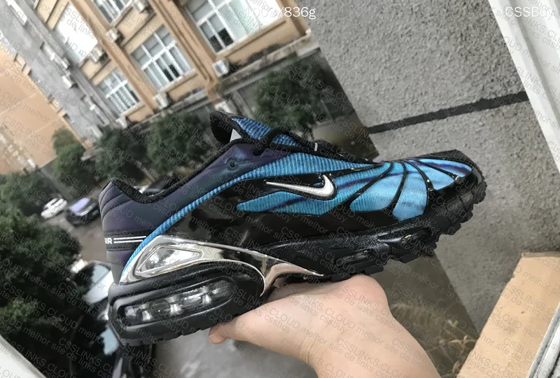 Skepta X Nike Air Max Tailwind V Chrome Blue 3