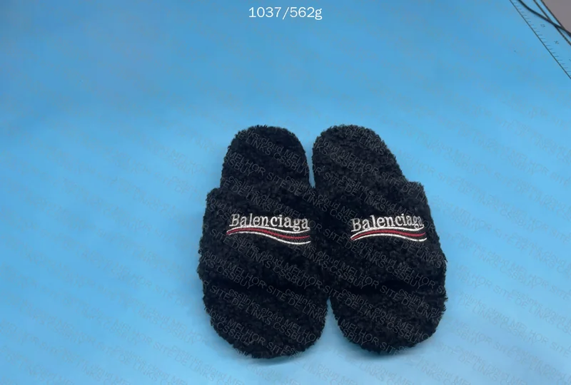 Slide Furry Balenciaga