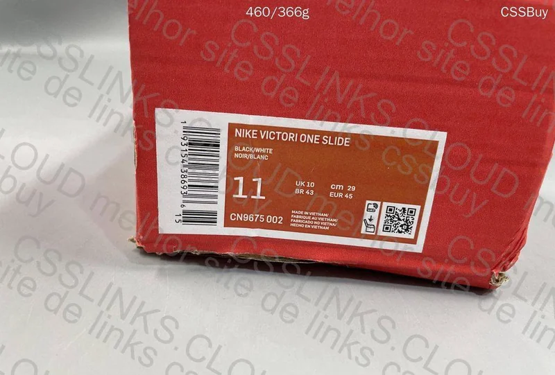 Nike Victori One Slide White and Black 11