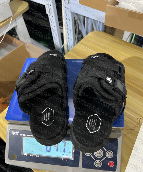 Slide Visvim Black Pirate