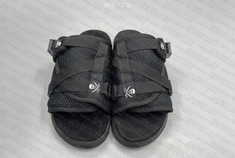 Visvim Black Slide