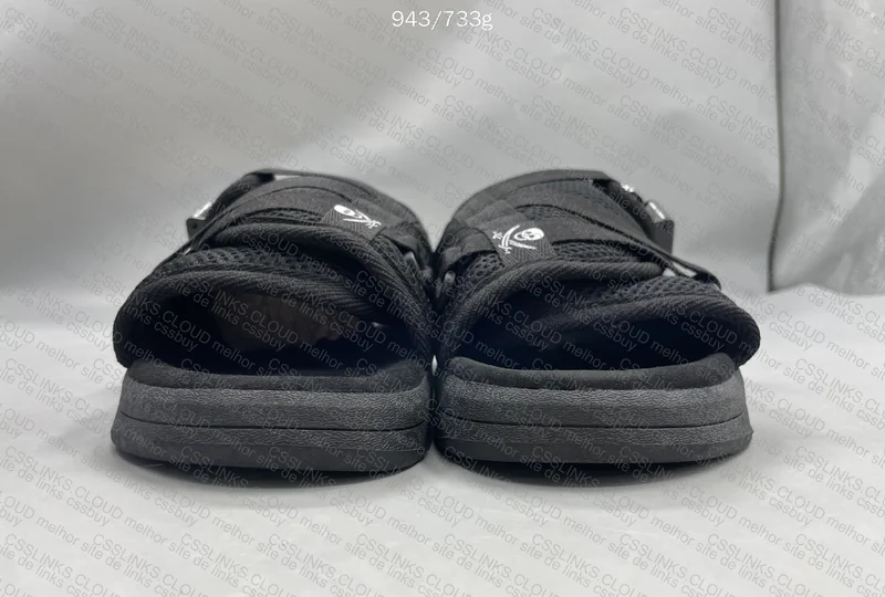 Visvim Black Slide 2