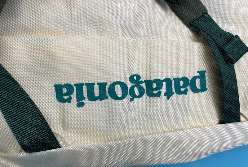 White Patagonia 8L Sling Bag 5