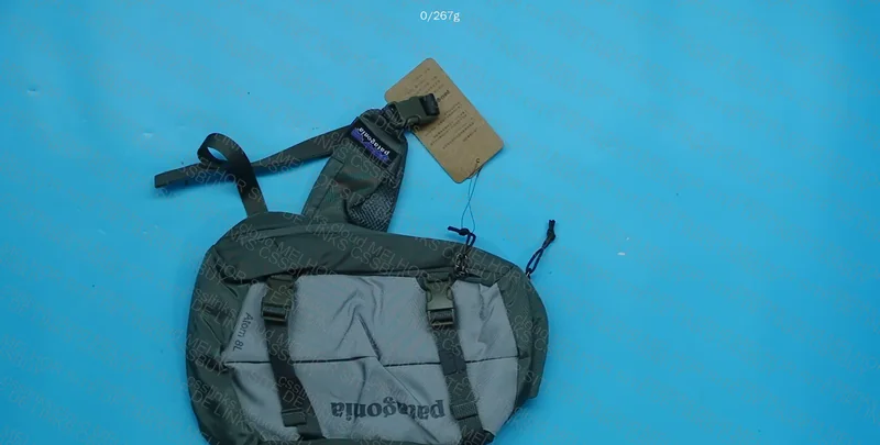 Patagonia Sling Bag Gray and Black