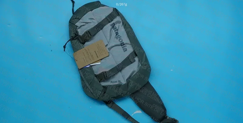 Patagonia Sling Bag Gray and Black 3