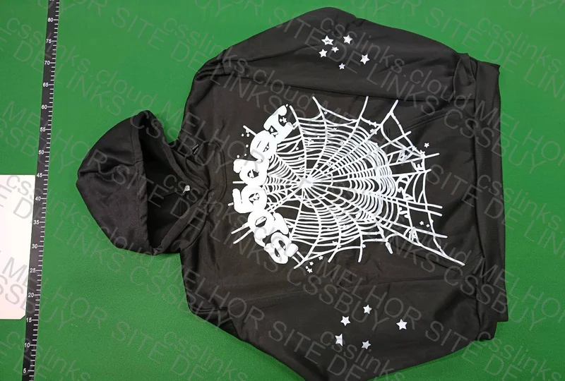 sp5der black hoodie 2