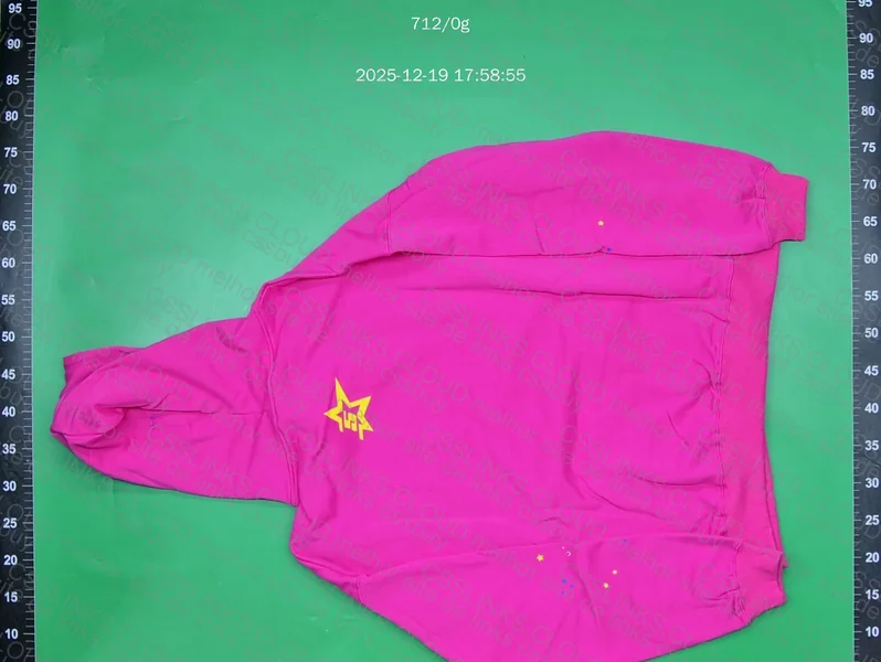 Sp5der hoodie pink